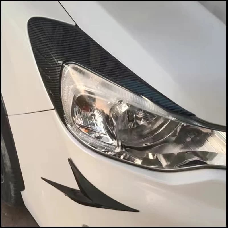 Car styling For Subaru XV 2012-2016 Headlight Eyelid Head Lamp Decorative Cover Frame Trim Strips Auto Parts Accessories