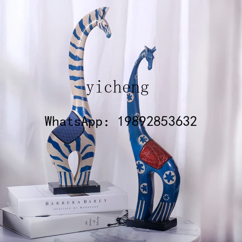 X6    Living Room Home Decoration Fashion Decoration Modern Minimalist Hallway TV Cabinet Resin