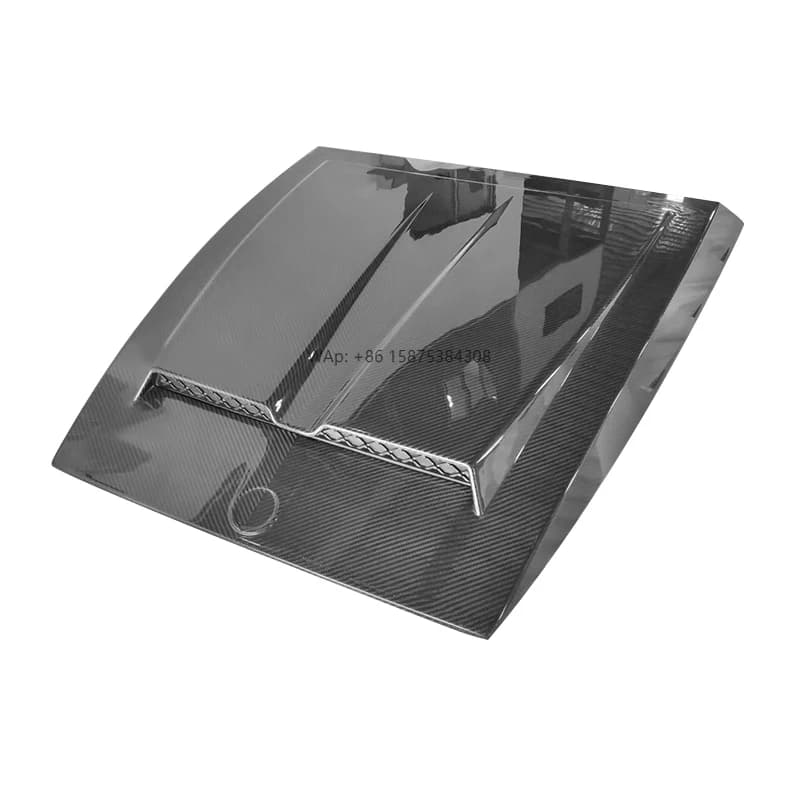 For G-Class W463 W464 Dry Carbon Fiber Small Engine Hood Automotive Specific Dry Carbon Fiber Engine Cover