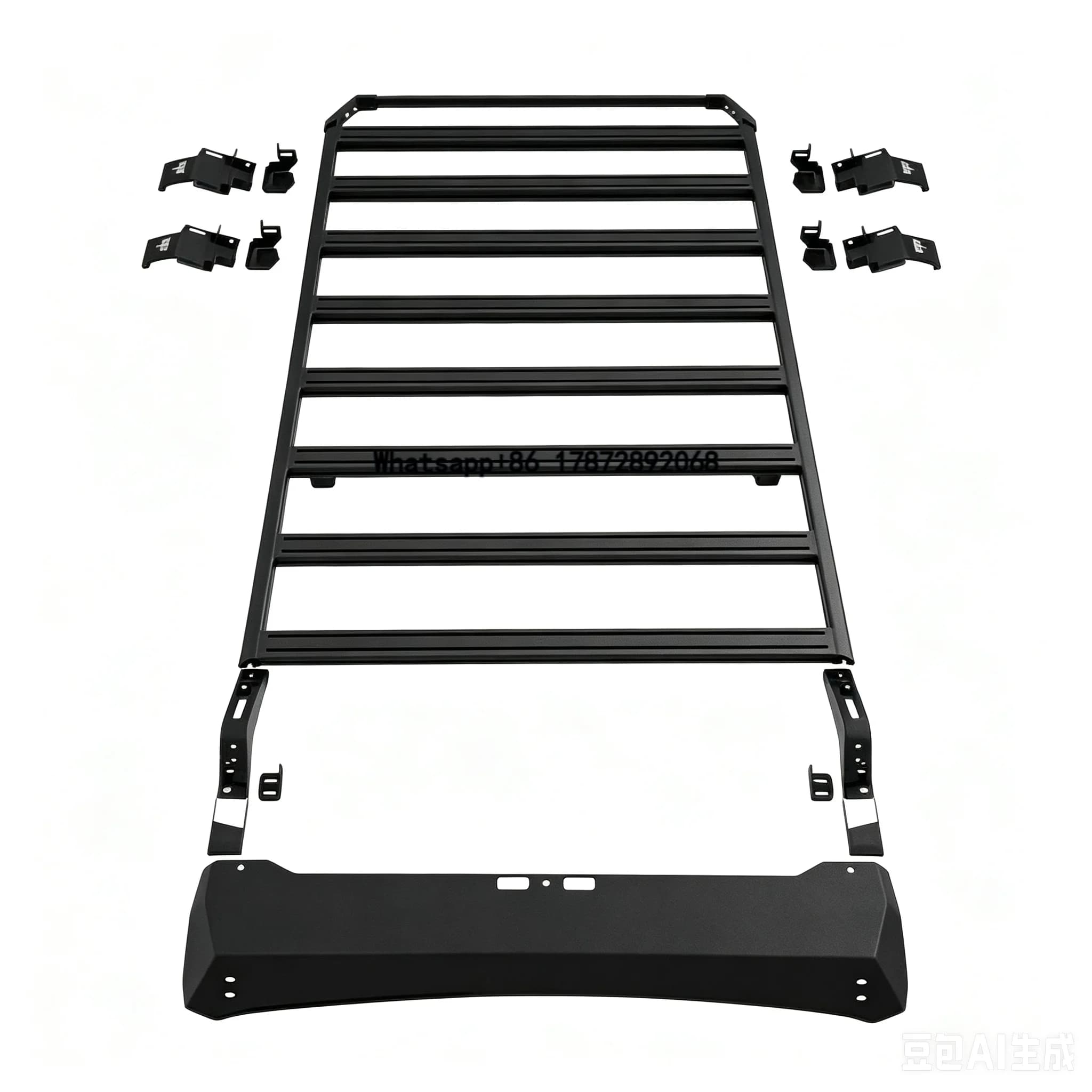 Heavy Duty Aluminum Long Roof Rack Cargo Basket Luggage Carrier Platform  Bronco 2021 2024 4x4 Offroad Accessories