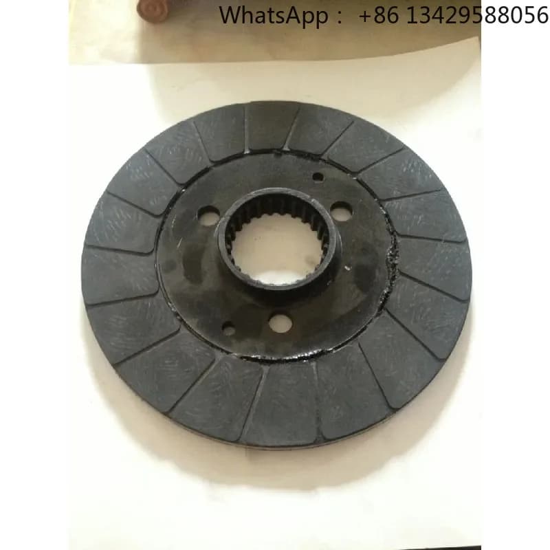 Tower crane friction pad 51.5KW motor brake pad 250 280*24 28 teeth for construction machinery