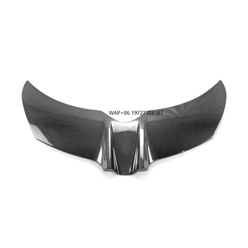High Quality OEM Style Carbon Fiber Hood Decoration Trim Fit for S3 Fitment