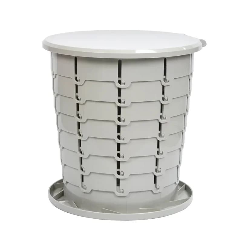 Outdoor multi-function retractable toilet, mobile, folding toilet, portable car