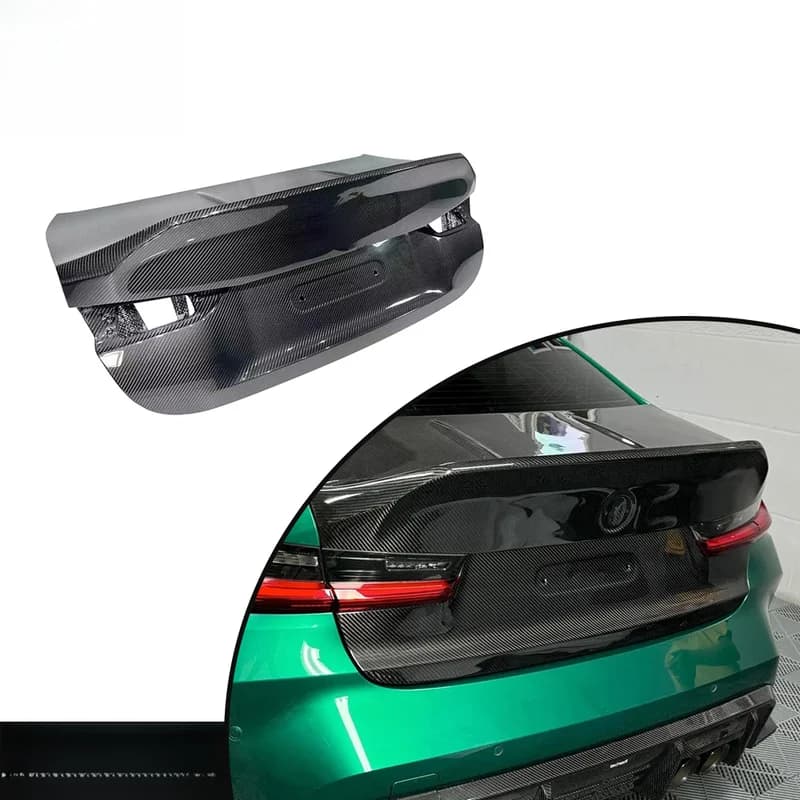 High Quality G80 G82 G83 CSL Style Dry Carbon Fiber Trunk Lid Replacement Car Rear Boot Lid Exterior Modified Body Accessories