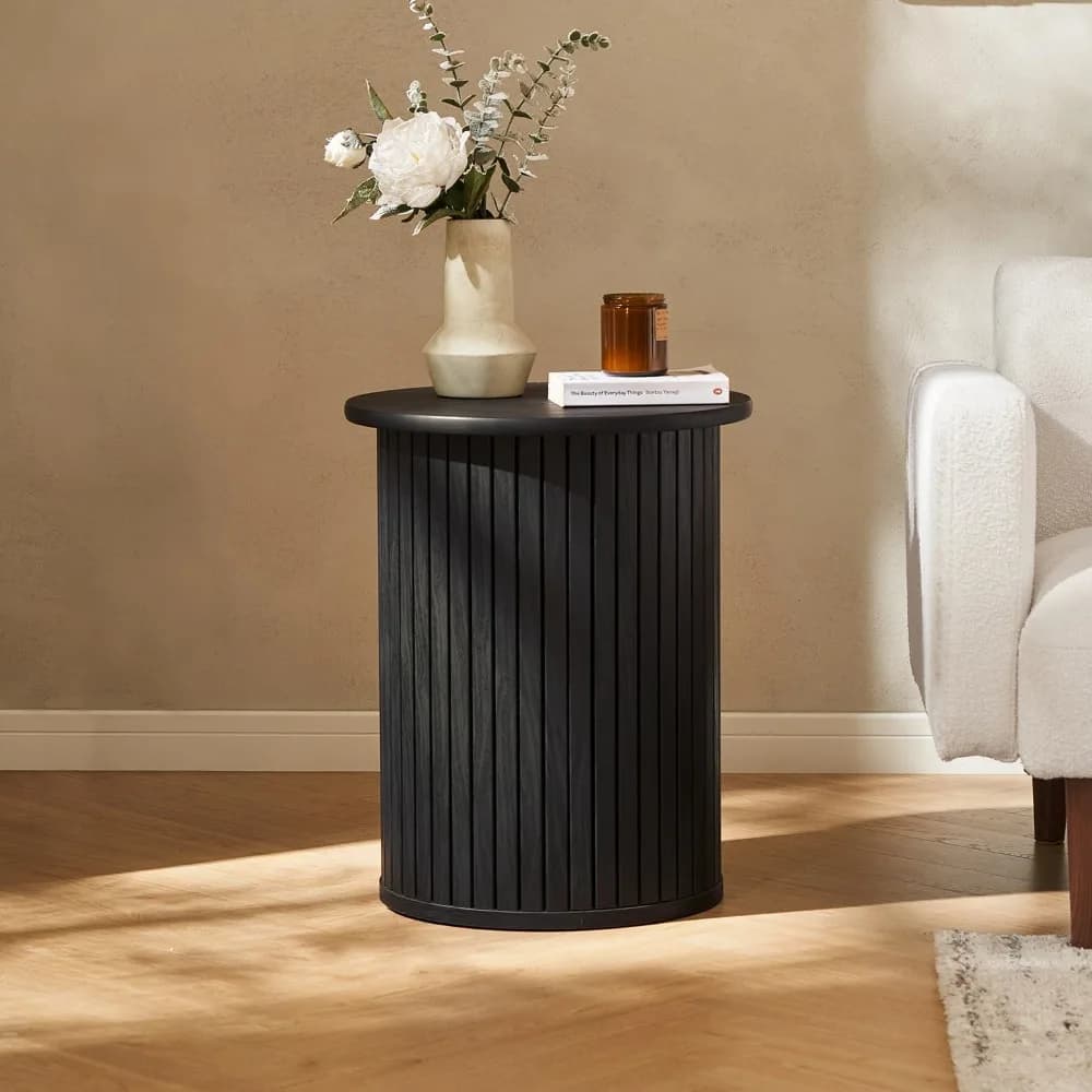 Small Accent Tables for Living Room, Mid Century Modern Night Stand