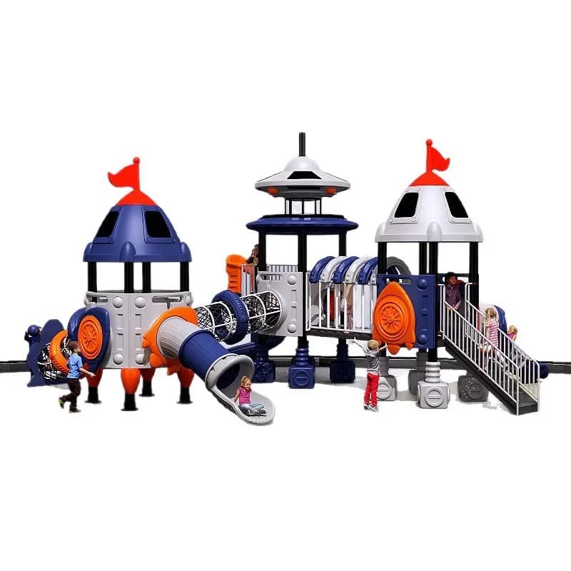Children's slide outdoor community large amusement outdoor kindergarten combination slide
