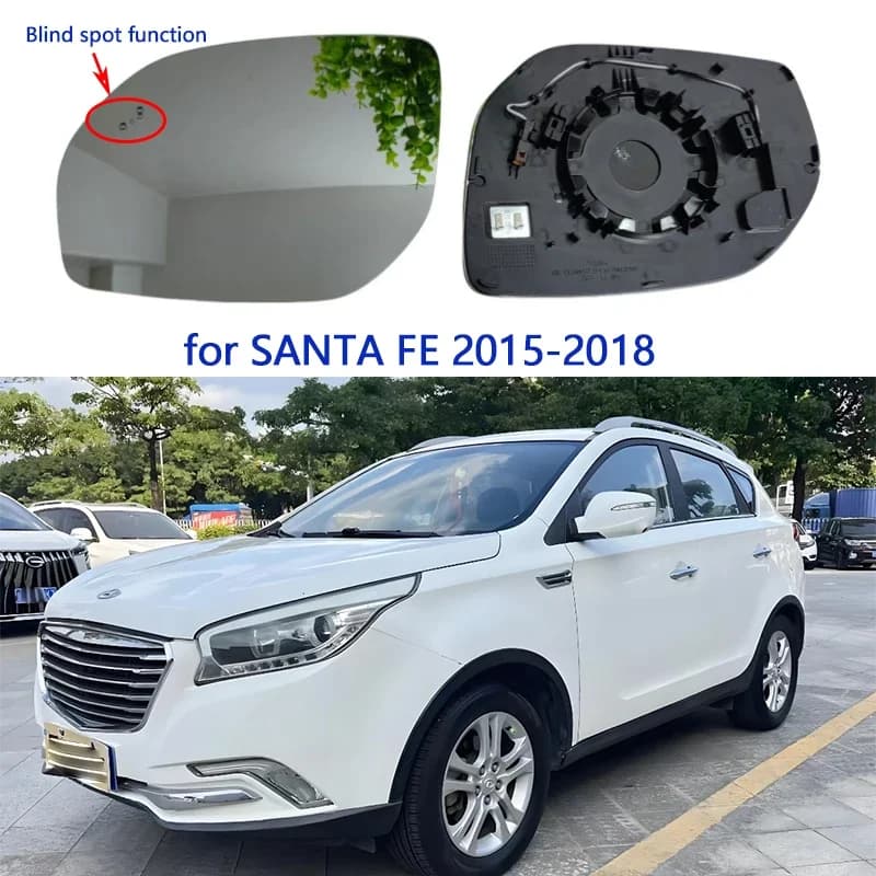 Original quality Car mirror For Hyundai Santa Fe 2015 2016 2017 2018 Blind Spot heated reverse lens