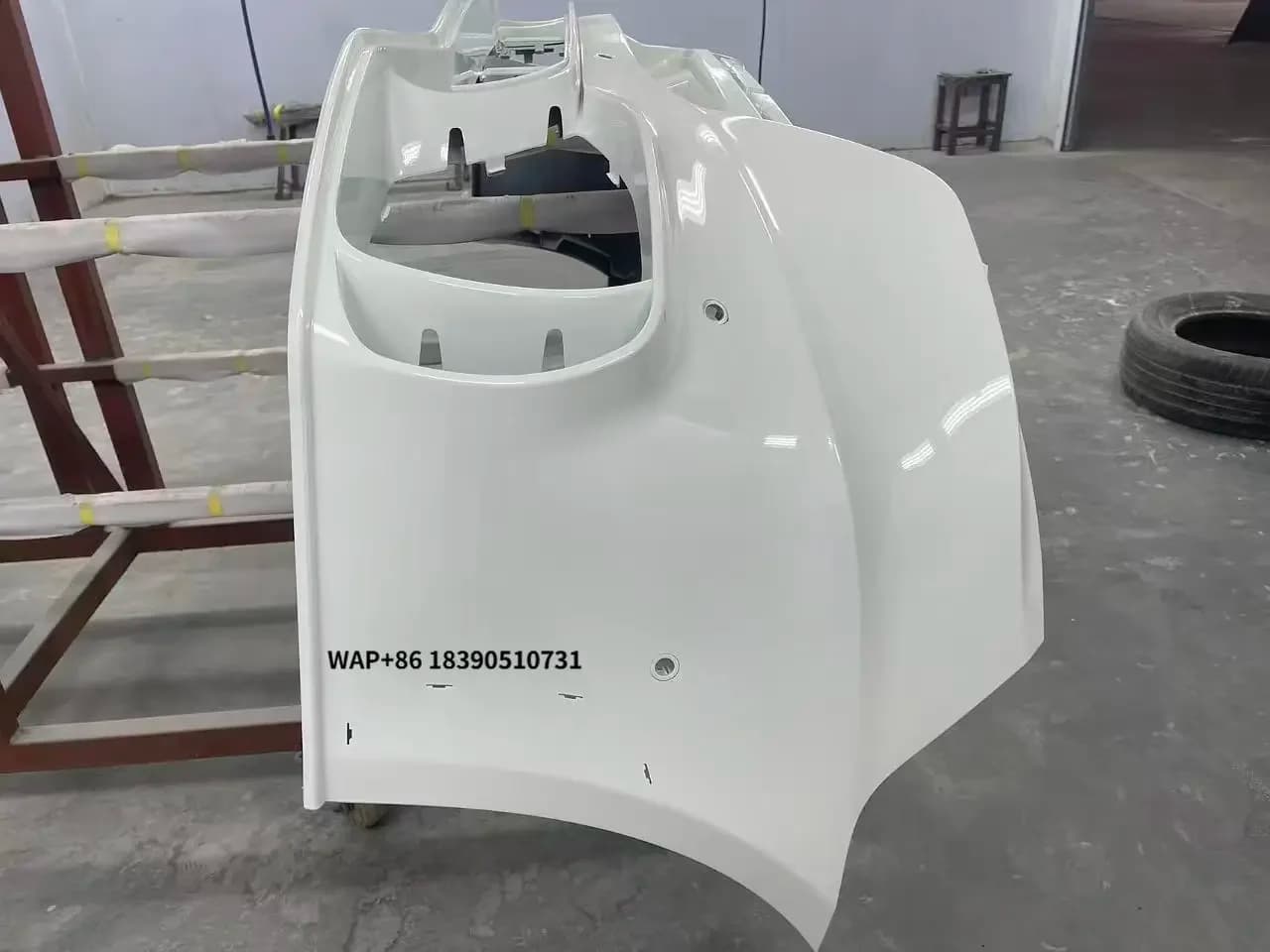 Car Bumpers Include ABS Grille Fog Light Frame for Benz Sprinter W906 W907 W910 2018-2020 Upgrade to GT Style