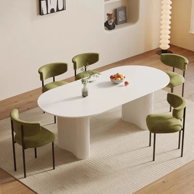 Cheap Design Small Dining Tables Wood Legs High Space Saving Luxury Dining Tables Wooden Modern Mesas De Jantar Furniture Home