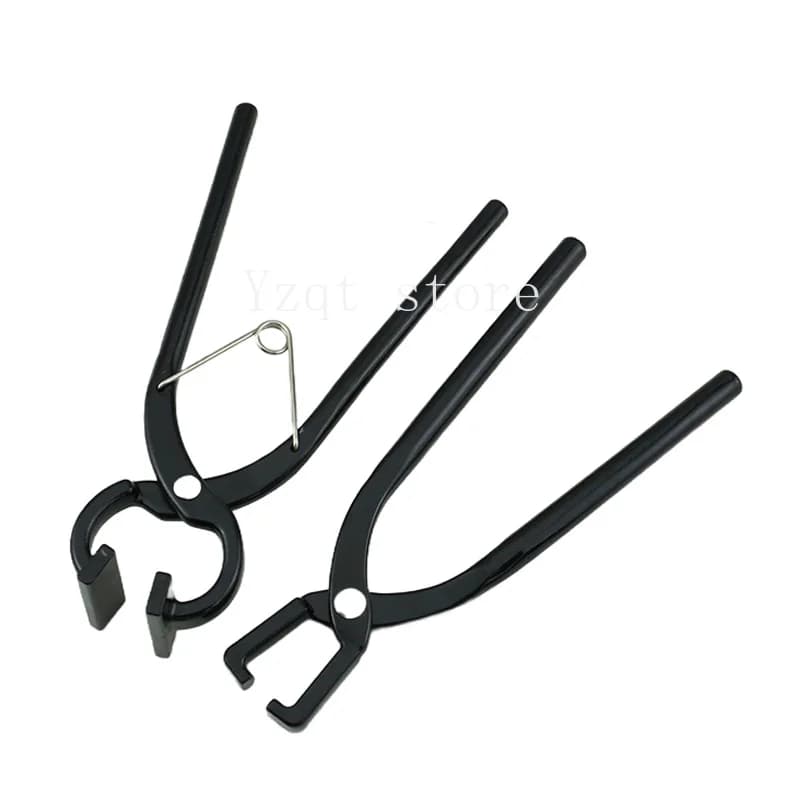Zipper mounting pliers, flat , leather , frame , gold clamps, DIY handmade leather goods, bags, auxiliary tools, pliers