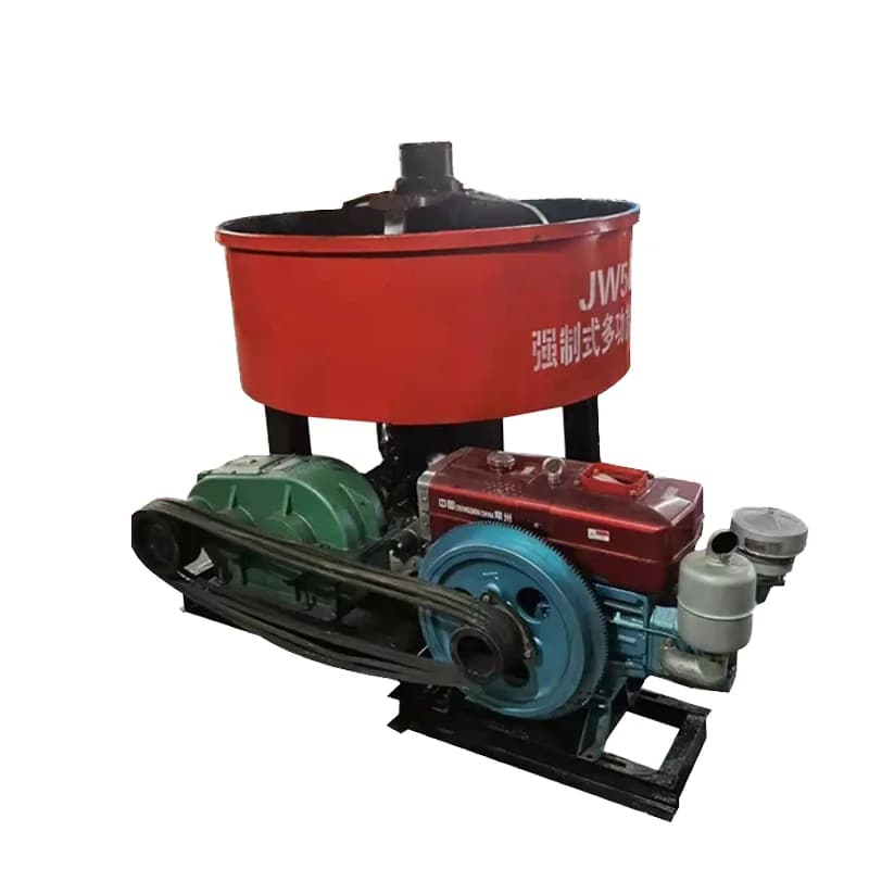 High Quality The 500 Type Vertical Flat Mouth Concrete Mixer Can Be Equipped With A Motor Or Diesel Engine