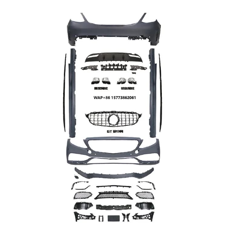 Full Complete Modified Parts 2014- W205  Upgrade to C63 Body Kits