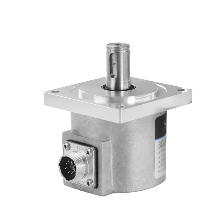 360 degree encoder S65F 8mm solid shaft incremental encoder UVW rotary encoder 1000ppr with IP65 grade