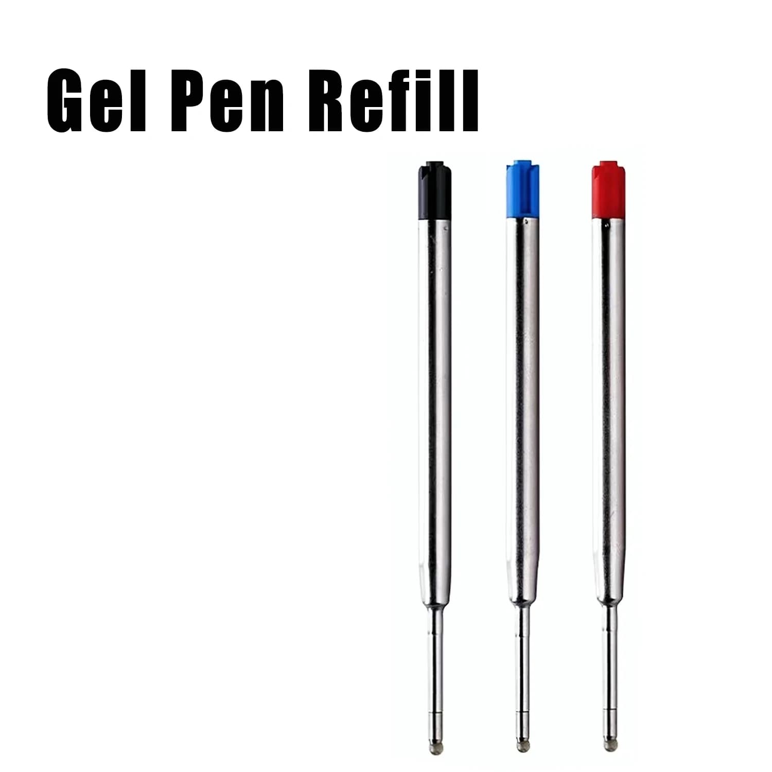 D1 Standard Mini Gel Pen Refill Black Blue Red Ink Replacement Refill Universal For