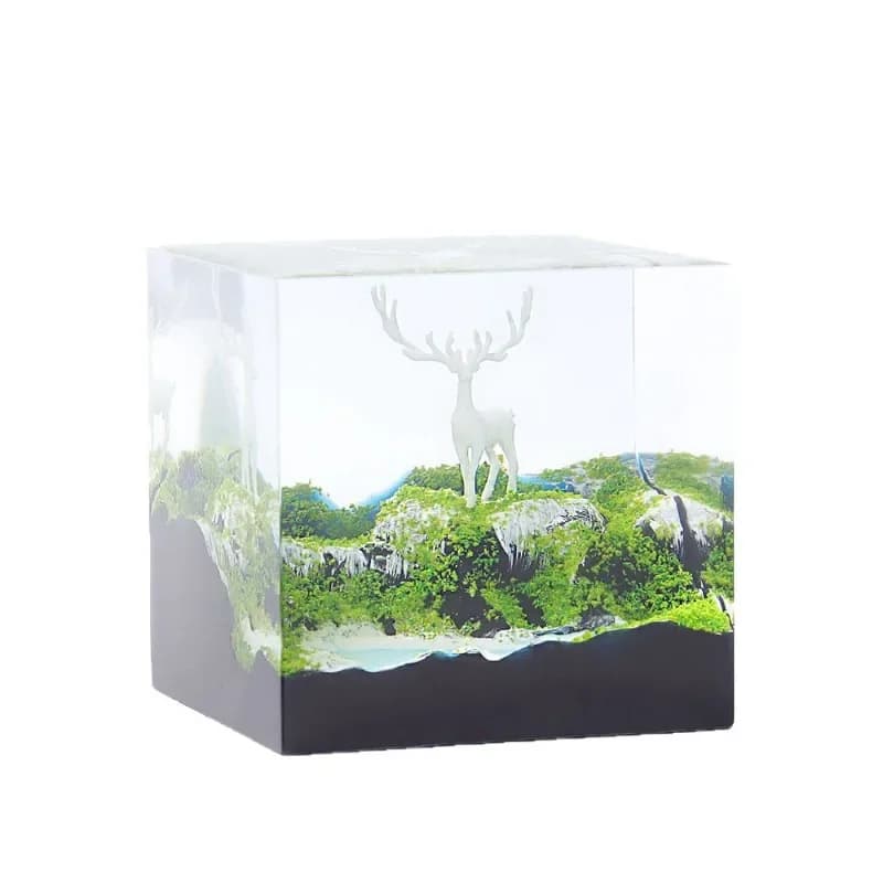 Creative Chinese style fairy deer secret realm, handmade ornaments