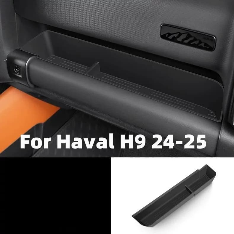 For Great Wall Haval H9 2024 Car Co-pilot Storage Box Modified Car Co-pilot Silicone Storage Box Car Interior Accessories