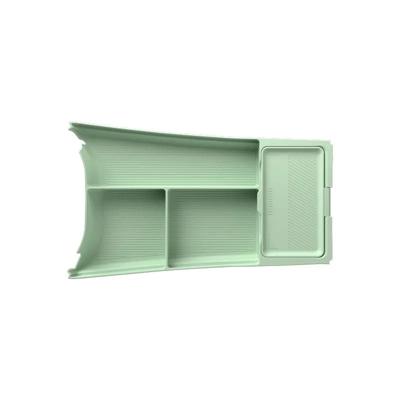 For Beijing BJ40 2026 Lower Center Console Silicone Storage Box Glasses Holder Car Mod Parts