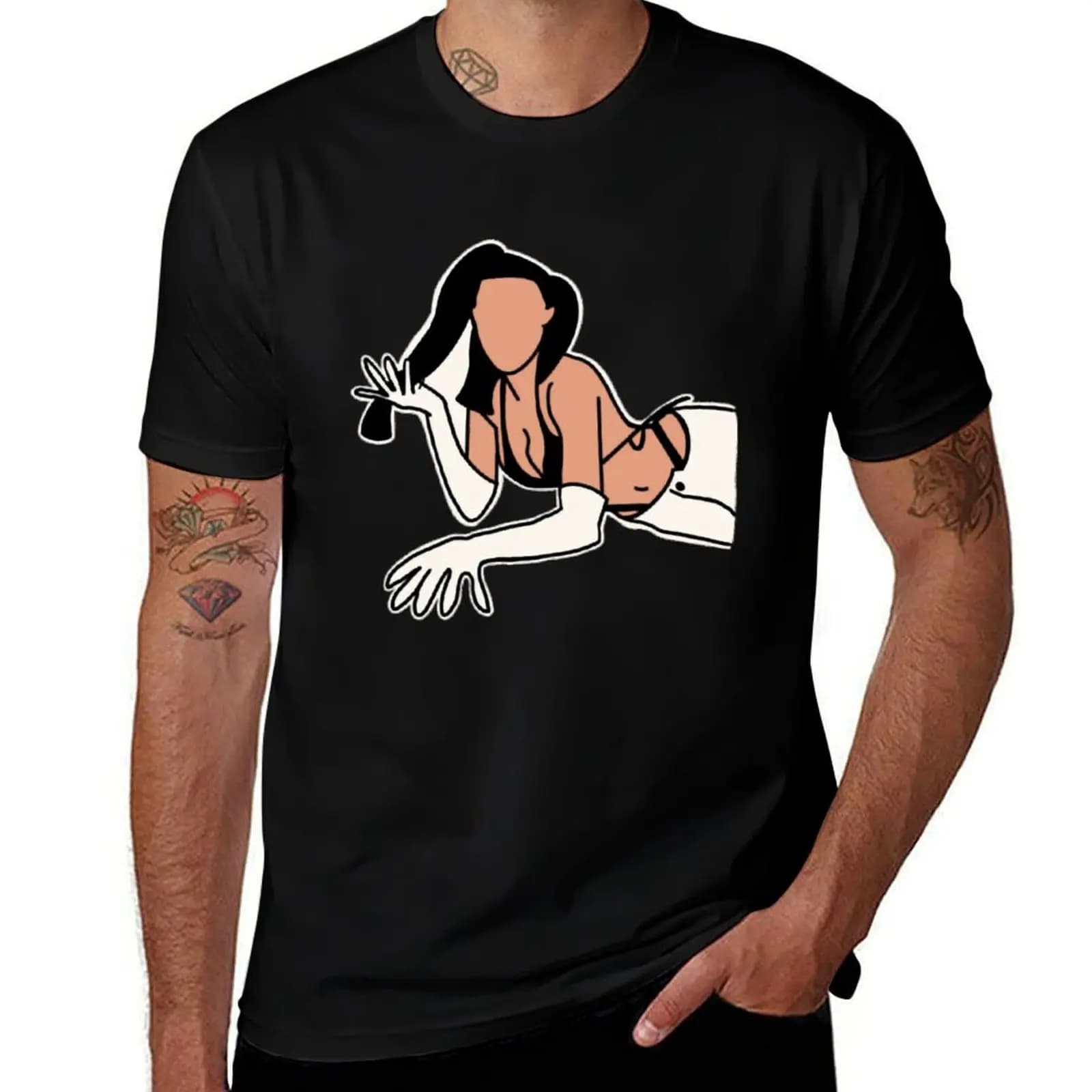 Tinashe Premium T-Shirt Casual Loose Fit Short Sleeve T-Shirt