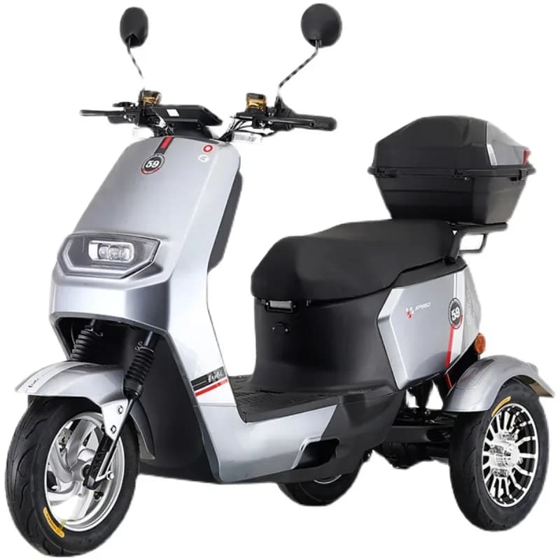 The new electric tricycle picks up and delivers children's takeaway three-wheeled electric vehicles