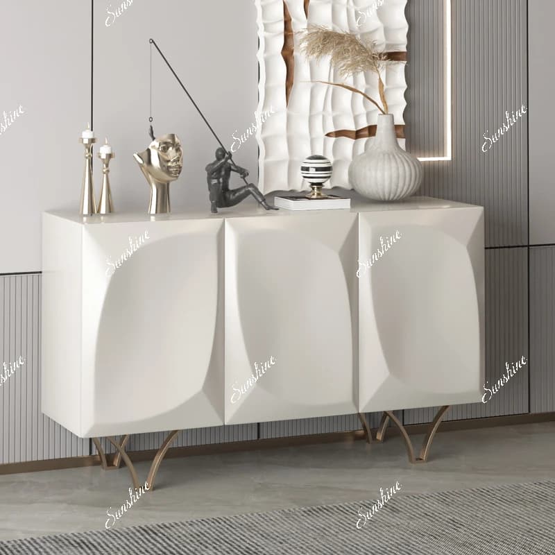 Modern paint dining side cabinet entry minimalist entrance cabinet