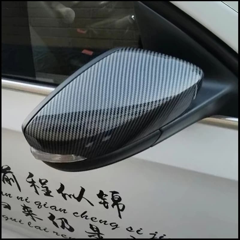 Car Styling For Skoda Fabia Rapid 2015-2019 Rearview Mirror Cover Cap Shell Housing Replace Style Auto Parts Accessories