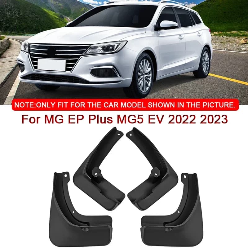 Fit For MG EP Plus MG 5 EV 2022 2023 Car Styling ABS Car Mud Flaps Splash Guard Mudguards MudFlaps Front Rear Fender Accessories