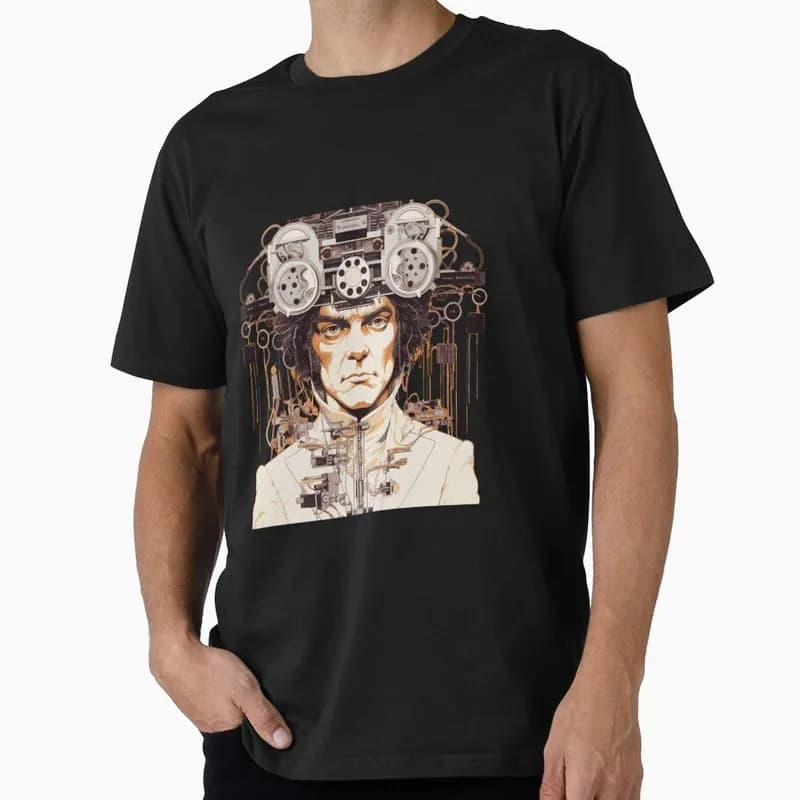 A Clockwork Orange 0826 Retro Movie Graphic T‑shirt Alex Droog Print Unisex Casual Tee Short Sleeve Streetwear All size S-6XL