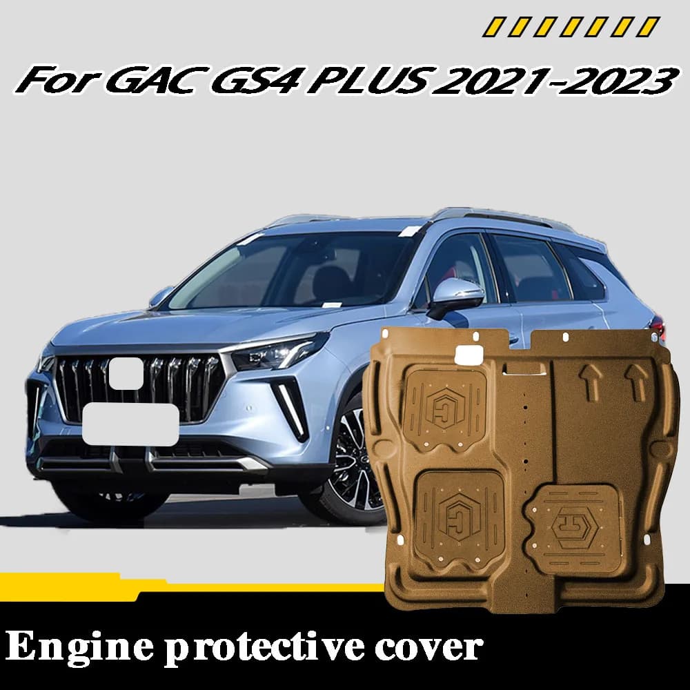 Vehicle - Specific Splash - Proof Durable Sturdy Engine Undercover And Lower Mudguard For GAC GS4 PLUS 2021-2023 1.5T 2.0T