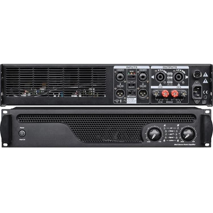 Factory X7000 2x1500W 4ohm Class TD Model Audio Power Amplifier Input Connection Socket Digital Amplifier