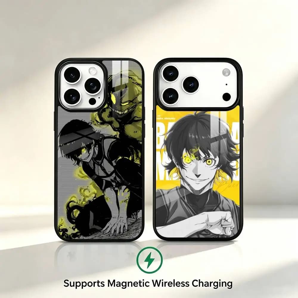 Blues Locks-es Meguru Bachira Phone Case For iPhone17,16,15,14,13,12,11 Plus,Pro Allows magnetic wireless charging
