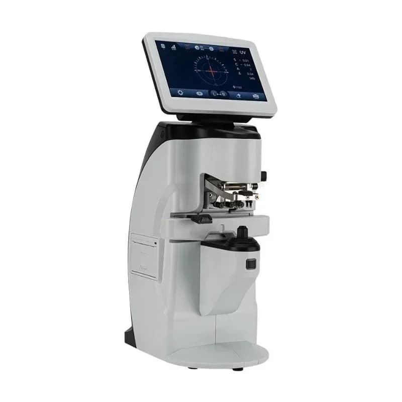 Automatic computer focimeter, optical inspection instrument, lens inspection instrument