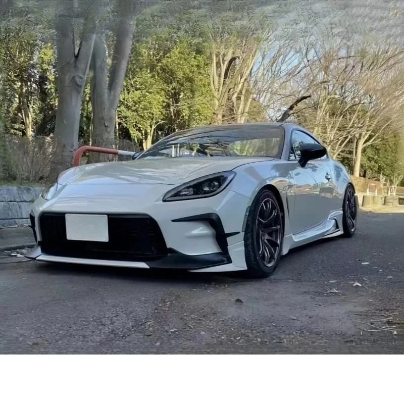 For  GR86  BRZ modified Unpainted Body kit Rear lip Front Shovel Car Side Skirt Tail Wing Surround