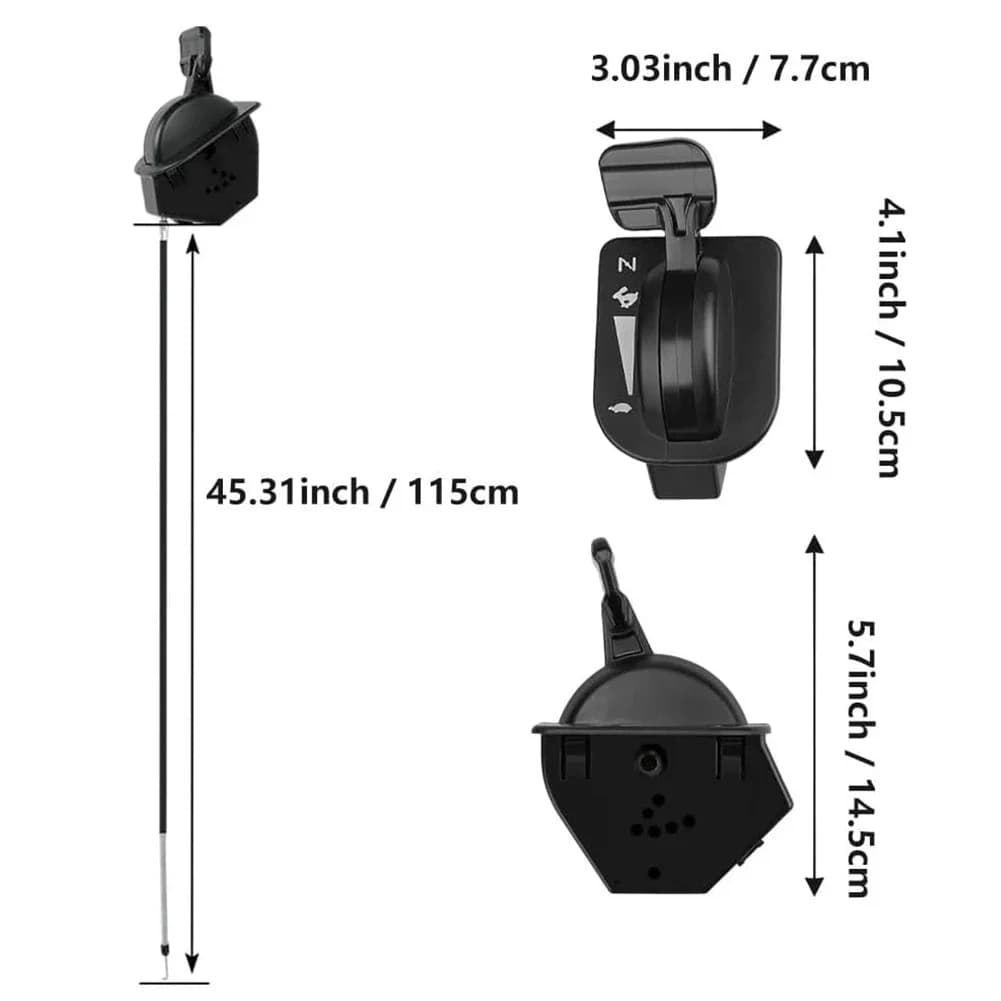 746P06431 Throttle Cable 51.0LG For Cadet Mowers Reliable -Performance Garden Power Tool Accessories For ZT1-50, ZT1-54, ZT2-60
