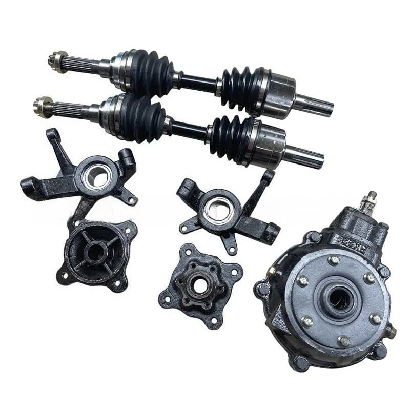 Modified Kart Accessories 4WD Beach Motorcycle Front Drive Kit Tooth Bag Ball Cage Drive Shaft Croissant Flange