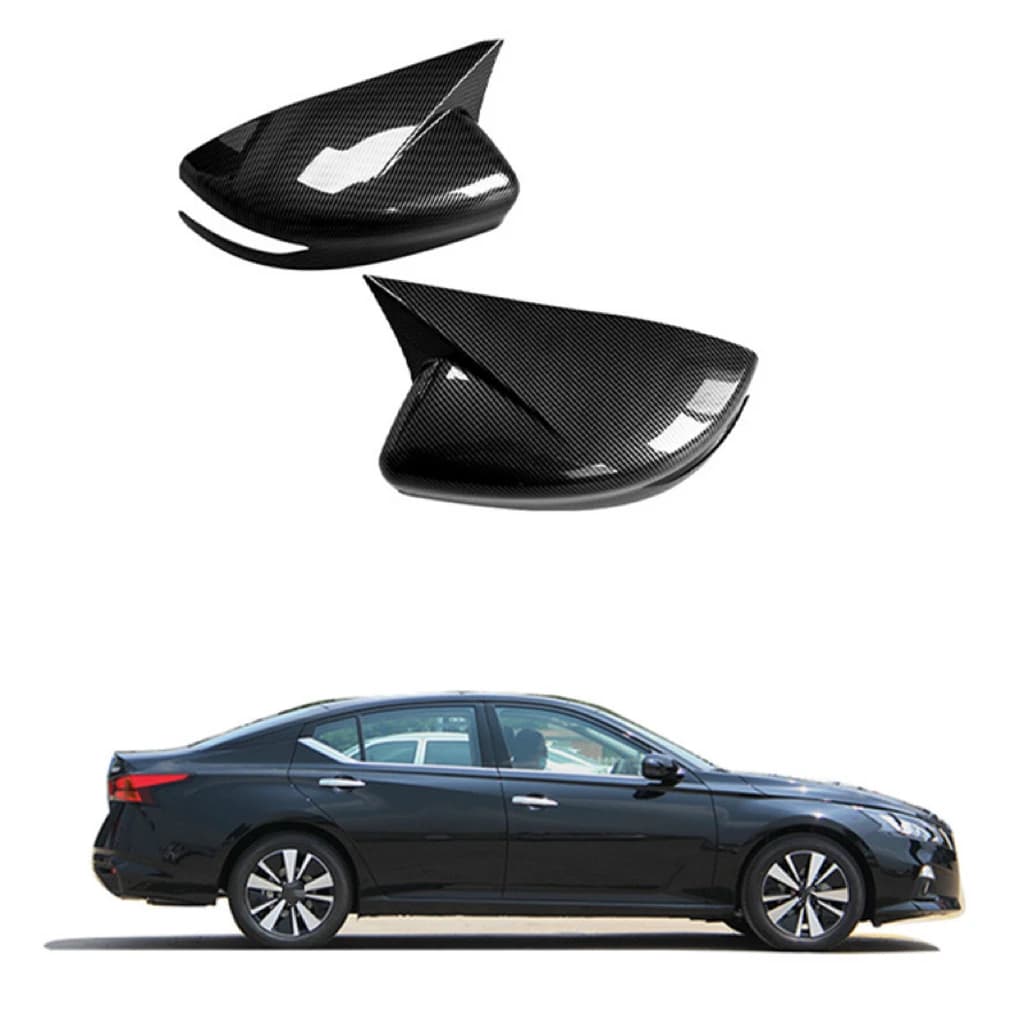 Car Mirror Cover Rearview Side Mirror Cover Fit For NISSAN Altima 2013-2018 Sentra/Sylphy 2016-2019 Wing Cap  Rear View Trim
