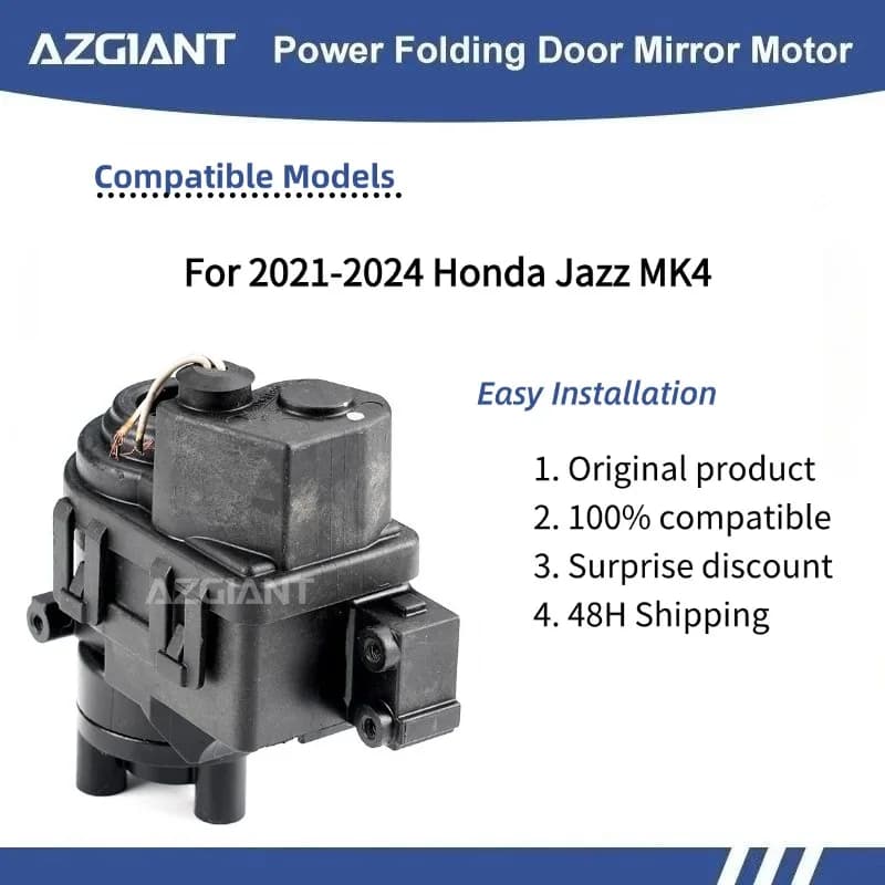 AZGIANT Power Folding Mirror Motor Module for 2020-2025 Honda City MK5 Civic MK11 Side Mirror Repair