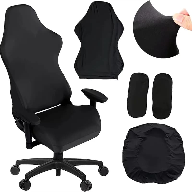 Computer chair sofa cover electronic sports chair cover elastic armchair seat cover game chair cover