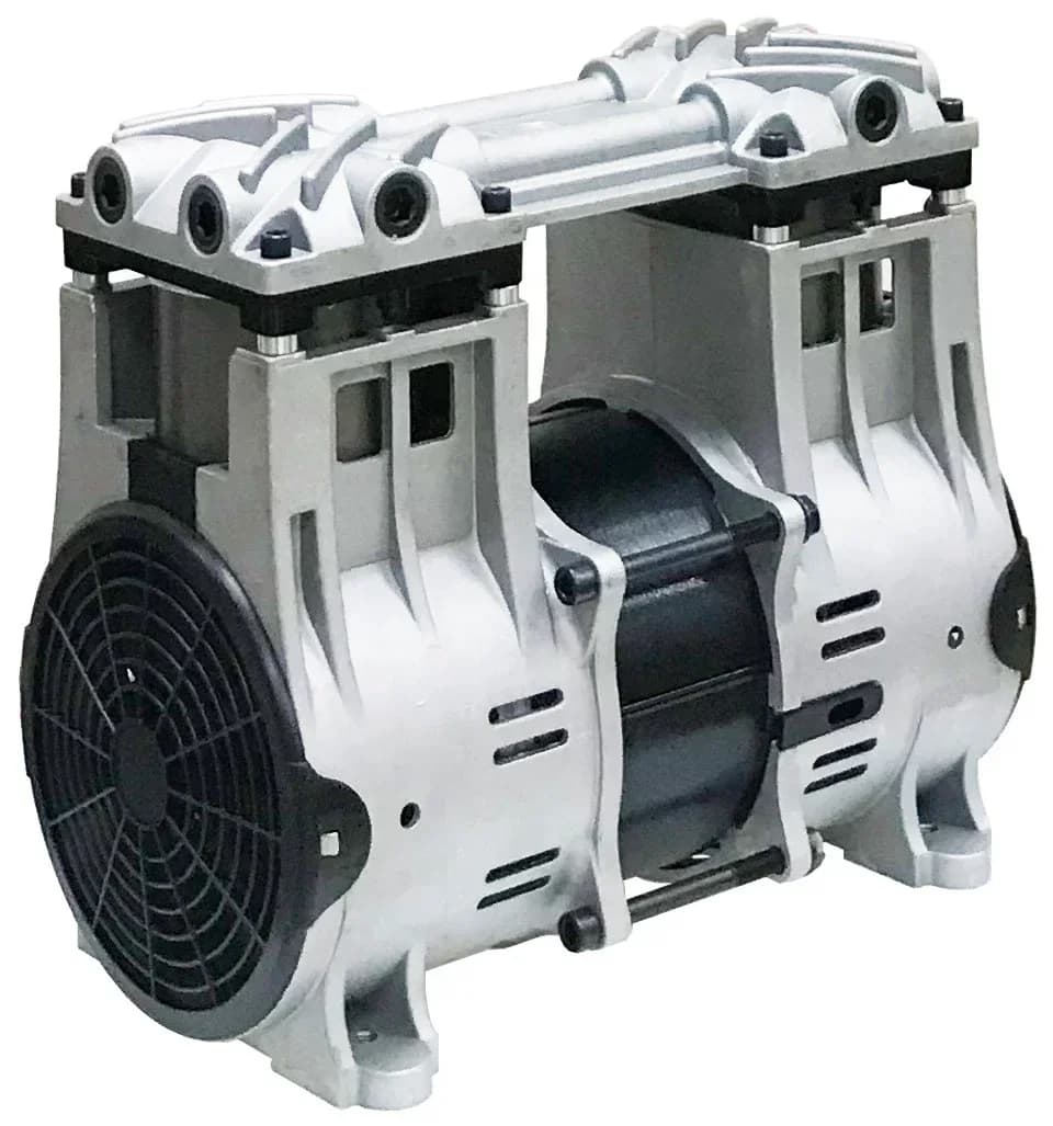Hot sales factory direct sales 1KW piston structure oil-free large flow automatic mechanical vacuum pump adjustable