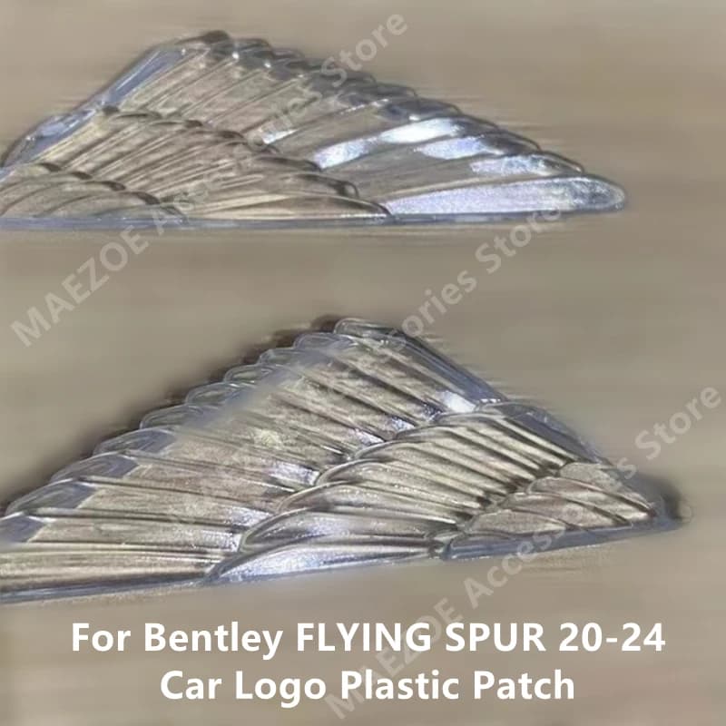 For Bentley FLYING SPUR 20-24 Car Logo Plastic Patch,Car Exterior Modification Protection Accessories Refit