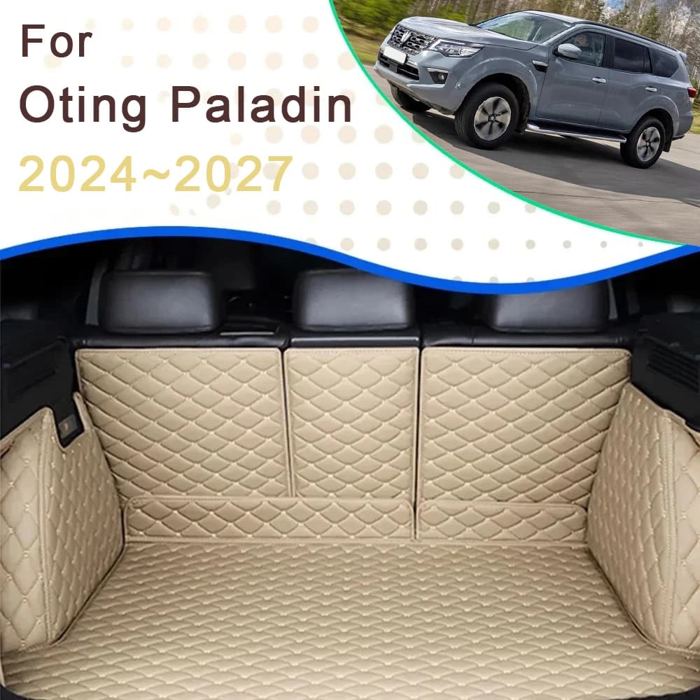 Car Trunk Cargo Liner For Dongfeng Fengdu Oting Paladin 2024 2025 2026 2027 Rug Rear Boor Mats Carpet Pads Auto Accessories