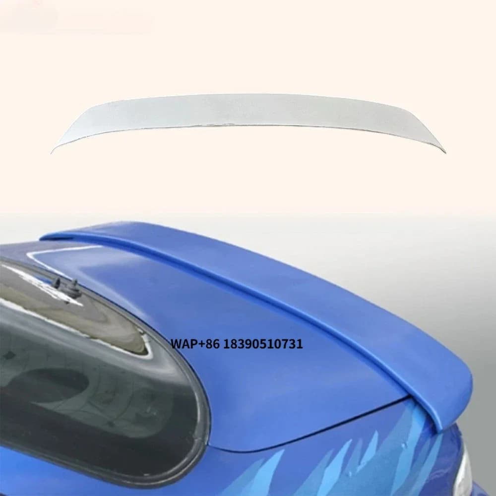 For Silvia S14 200SX 93-98 Body Parts DM Style Fiberglass Rear Boot Ducktail Spoiler