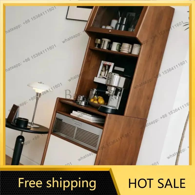 FG Kitchen Wall Locker Locker Narrow Tea Cabinet