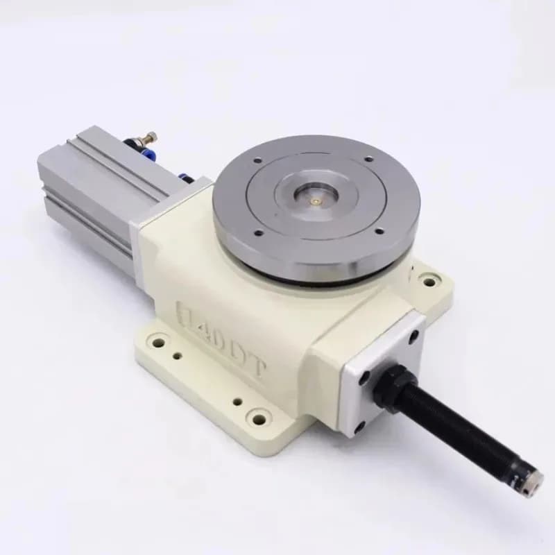 Fully automatic pneumatic indexing plate rotating table equal division plate splitter -140DT pneumatic chuck rotation