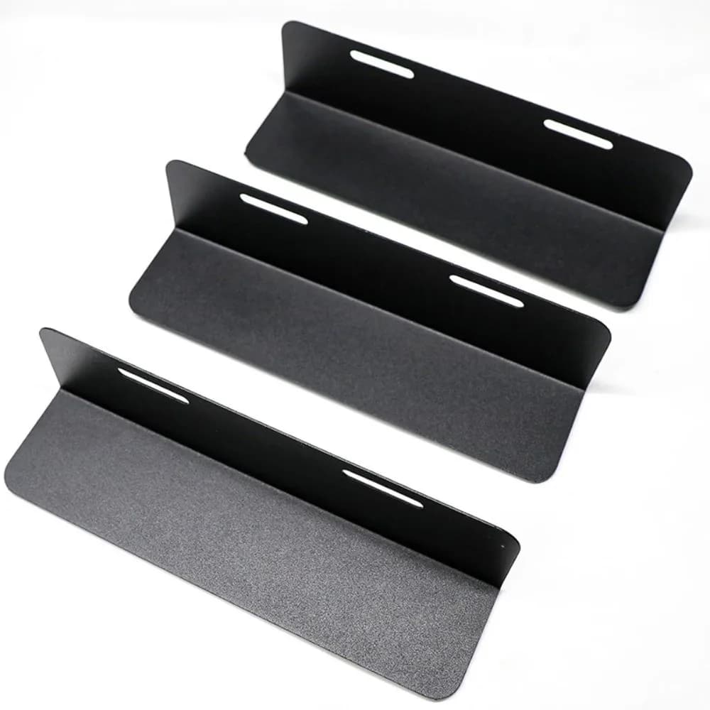 3pcs Non-Slip Car Trunk Divider Sturdy Locking System Metal Dividers Boot Separator Universal Multipurpose Luggage Holder