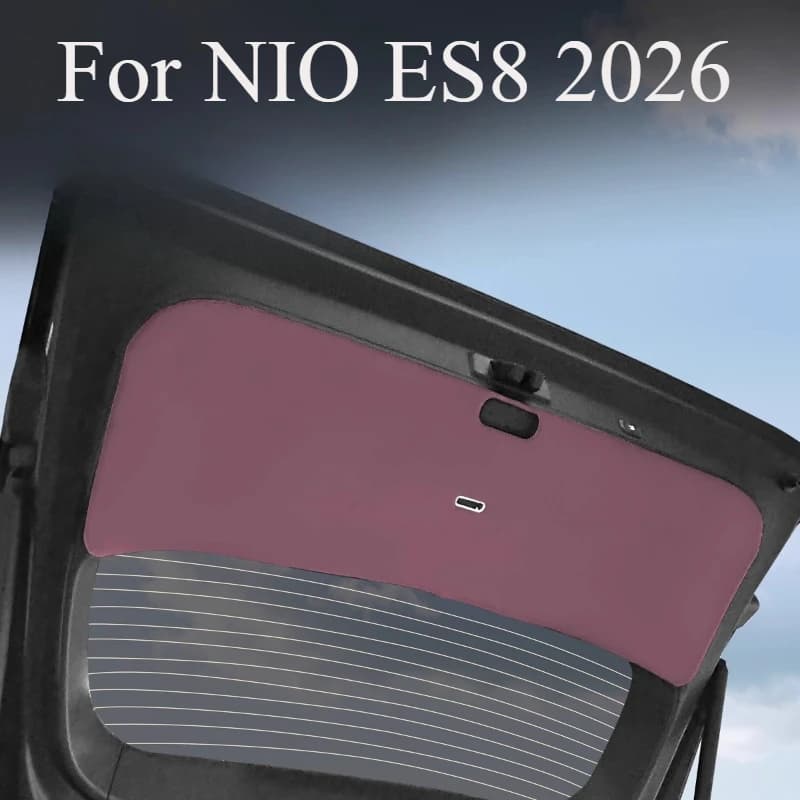 For NIO ES8 2026 Tailgate Protective Film & Leather Cargo Liner Set | Anti-Scratch Trunk Sill Guard + Waterproof Rear Boot Mat