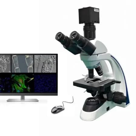 Computer digital biological microscope, electron experimental microscope, can take pictures and videos
