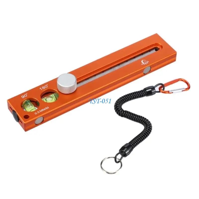 E15A Extendable Level Aluminum Spirit Level Gauge Tool Suitable For Professional Use