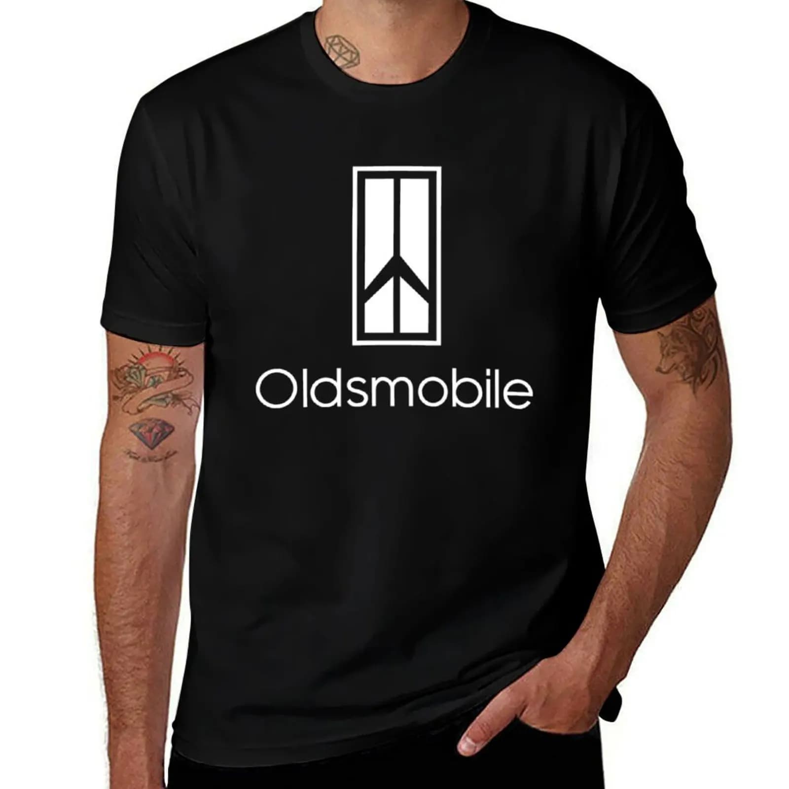 oldsmobile T-Shirt Big and Tall Crew Neck Tee T-Shirt