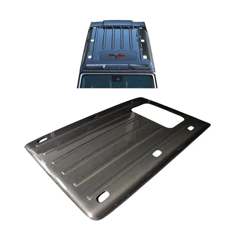 New Val Carbon Fiber Top Roof Rack Car Accessories For G Class W463A W464 G63 Top Cover Ca