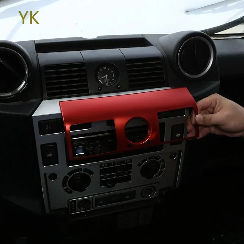 For Land Rover Defender 90 110 130 2008-18 Car Central Air Conditioning Control Air Outlet Cover Trim Car Accessories